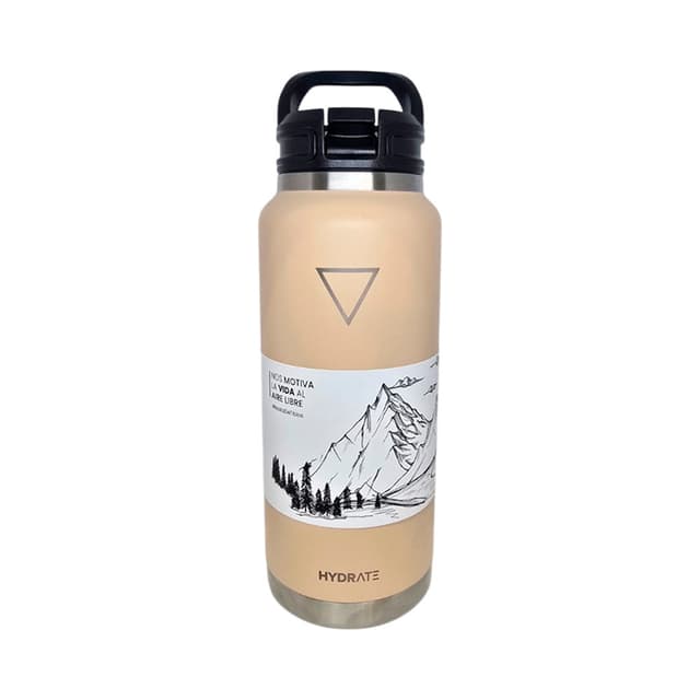 Garrafa Térmica Hydrate Proseries V2 1060ml Bege