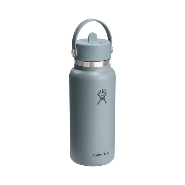 Garrafa Térmica Hydro Flask Flex Straw Cap 946ml Cinza