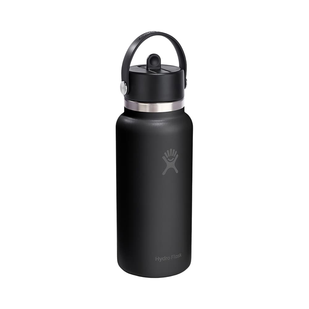 Garrafa Térmica Hydro Flask Flex Straw Cap 946ml Preta