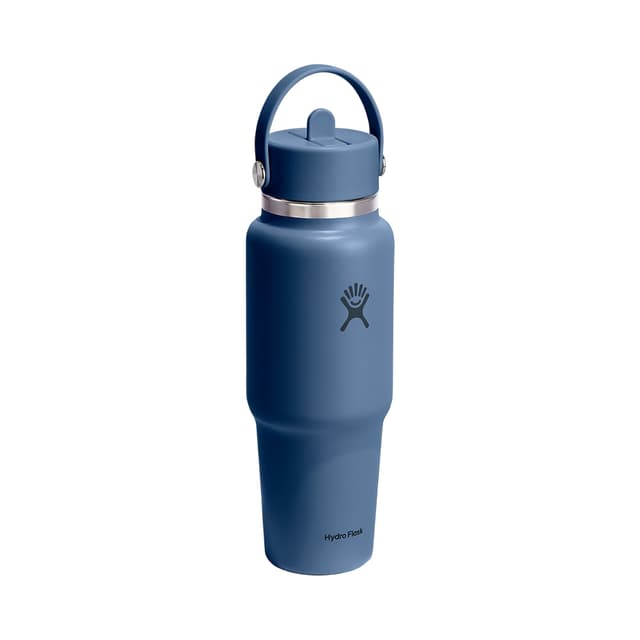 Garrafa Térmica Hydro Flask Flex Straw Travel 709ml Harbor Blue