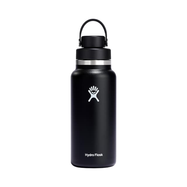 Garrafa Térmica Hydro Flask Wide Flex Cap 946ml Preto