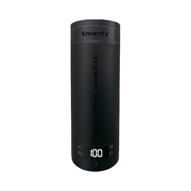 Garrafa Térmica para Carro Smartfy Gt-01 12V 96W 500ml Preto