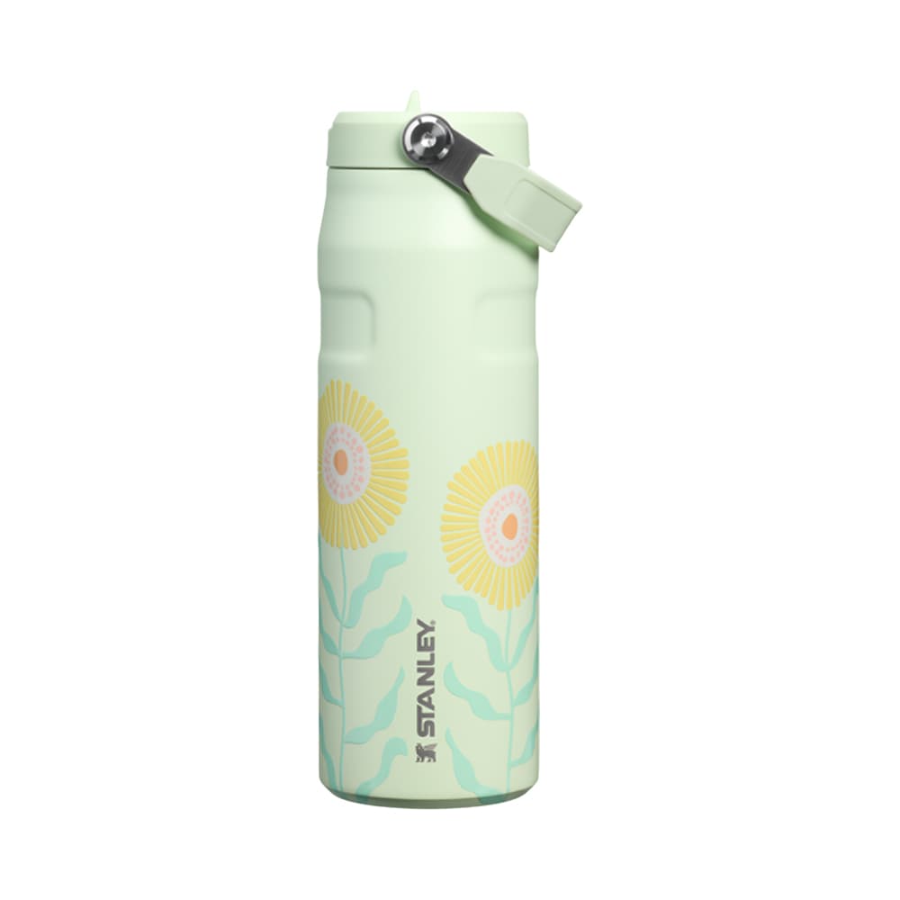 Garrafa Térmica Stanley Aerolight Flip Honeydew Garden 473 Ml