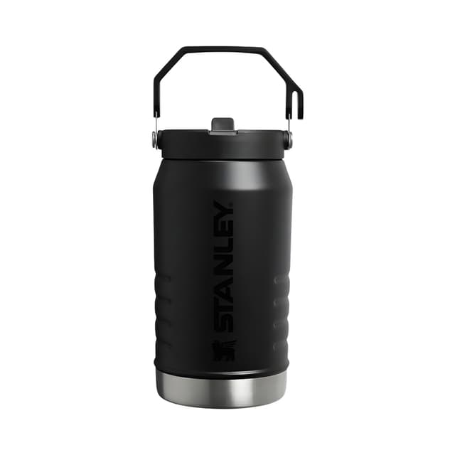Garrafa Térmica Stanley Flip Straw Jug 1.9L Preta