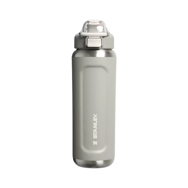 Garrafa Térmica Stanley The Wellspring Bottle 709 Ml Cinza Sálvia