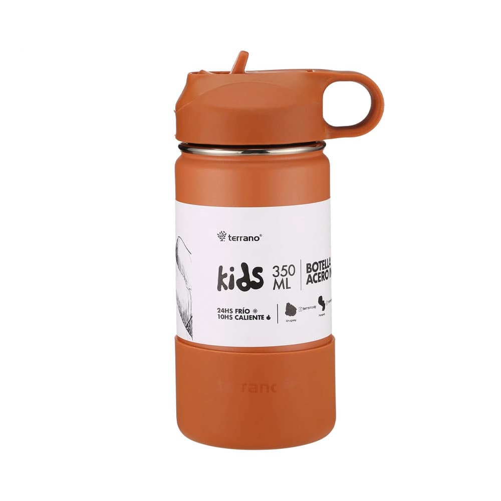 Garrafa Térmica Terrano Kids 350ml Terracota