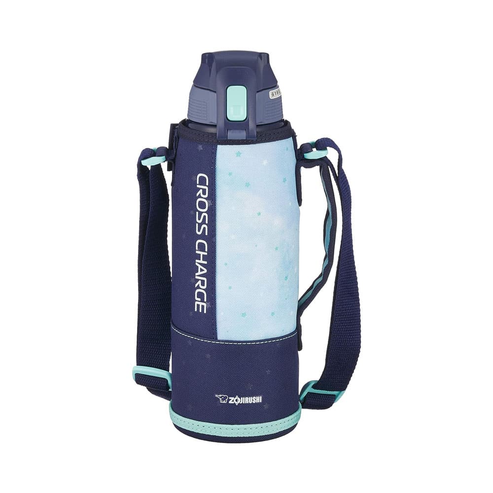 Garrafa Térmica Zojirushi Sd-Fb10-Ag 1L Azul Marinho Menta