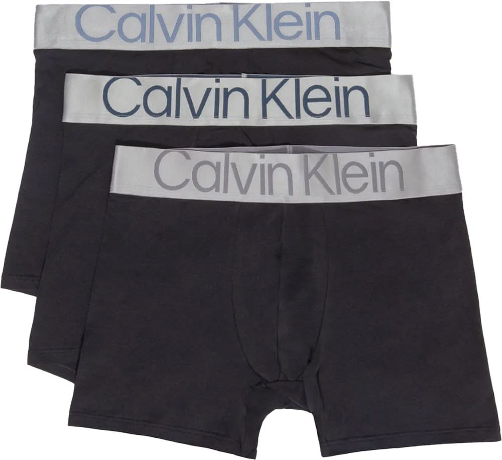 Cueca Boxer Calvin Klein Nb3131-004 Masculino (3 Unidades)
