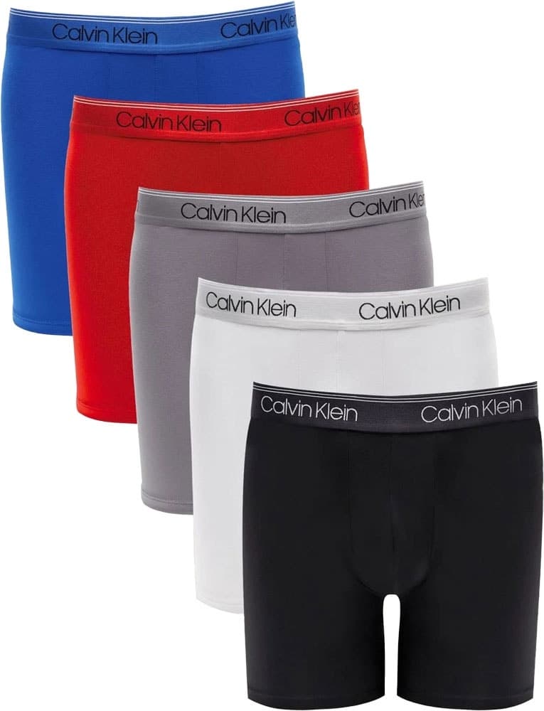 Cueca Boxer Calvin Klein Masculino (5 Unidades)