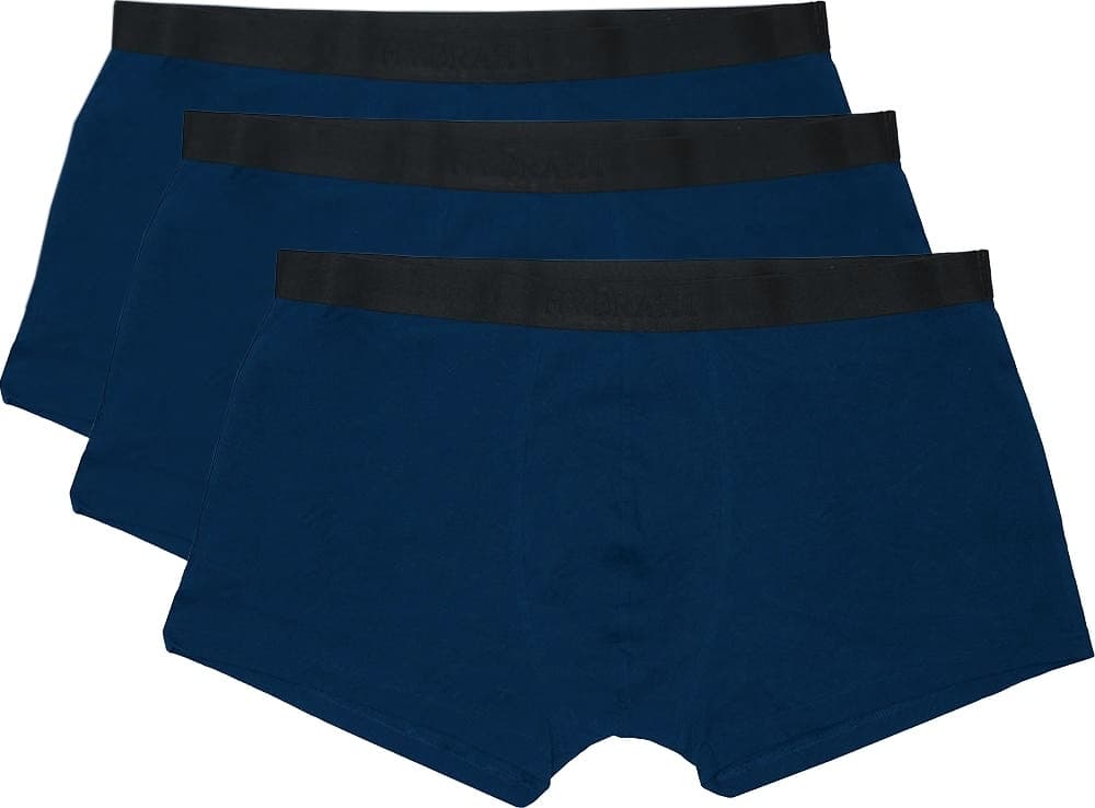 Boxer Curto Hydrant Bh00001 (3 Unidades) Azul - Masculino