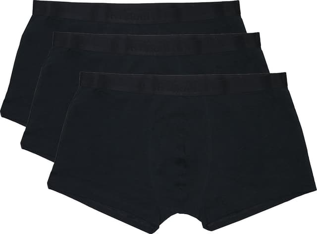 Boxer Curto Hydrant Bh00001 (3 Unidades) Preto Masculino