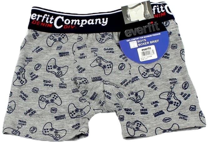 Boxer Masculino Everfit 158349 Cinza