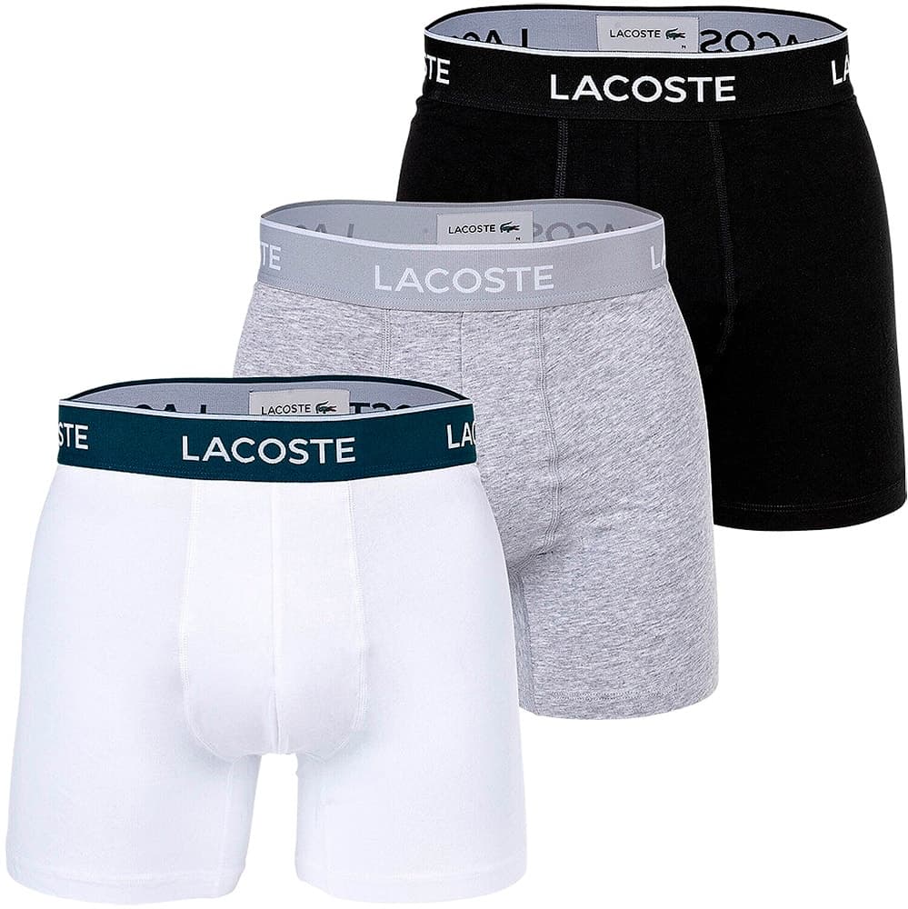 Boxer Lacoste 6H3420-23 Nua (3 Unidades)