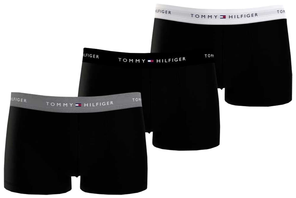 Cueca Tommy Hilfiger Signature Cotton Essentials Masculina (3 Unidades)