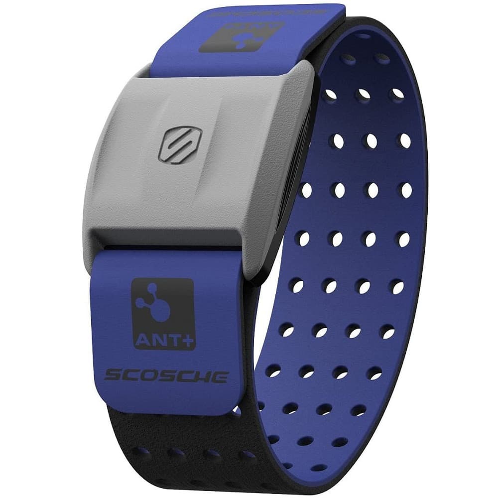 Braçadeira Monitor de Frequência Cardíaca Scosche Rhythm+ Azul