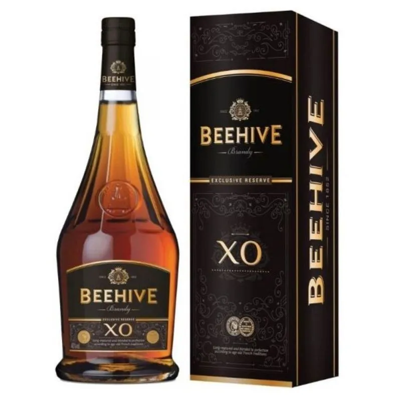 Brandy Beehive Xo 40% Vol. Estojo 1L
