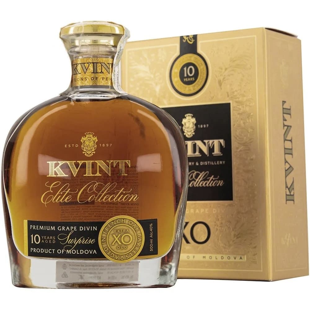 Brandy Kvint Elite Collection Xo 10 Anos 500ml