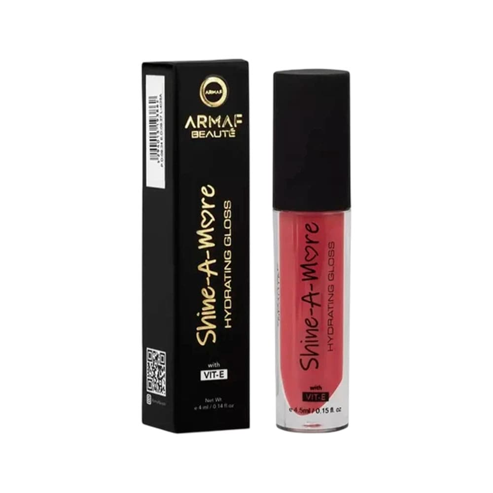 Brilho Labial Armaf Bauté Shine-a-More Gloss 04 Flamingo 4.5ml