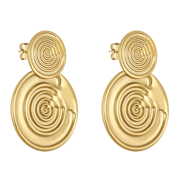 Brinco Feminino Daniel Klein Dkj.15.30003-2 Dourado