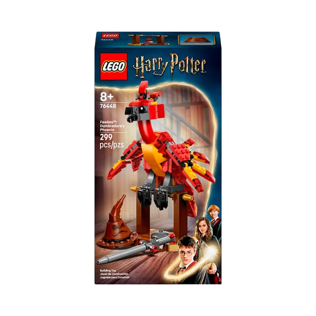 Brinquedo de Construcción Lego Harry Potter Fawkes Dumbledore Phoenix 76448 299 Piezas