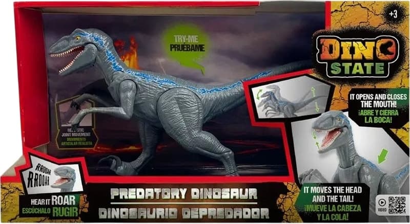 Brinquedo Dino State Predatory Dinosaur Ds024-C