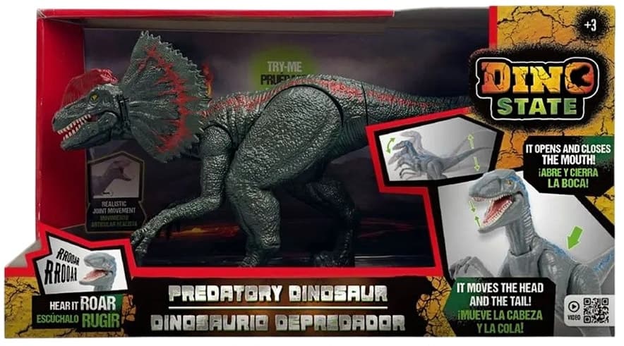 Brinquedo Dino State Predatory Dinosaur Ds024-D
