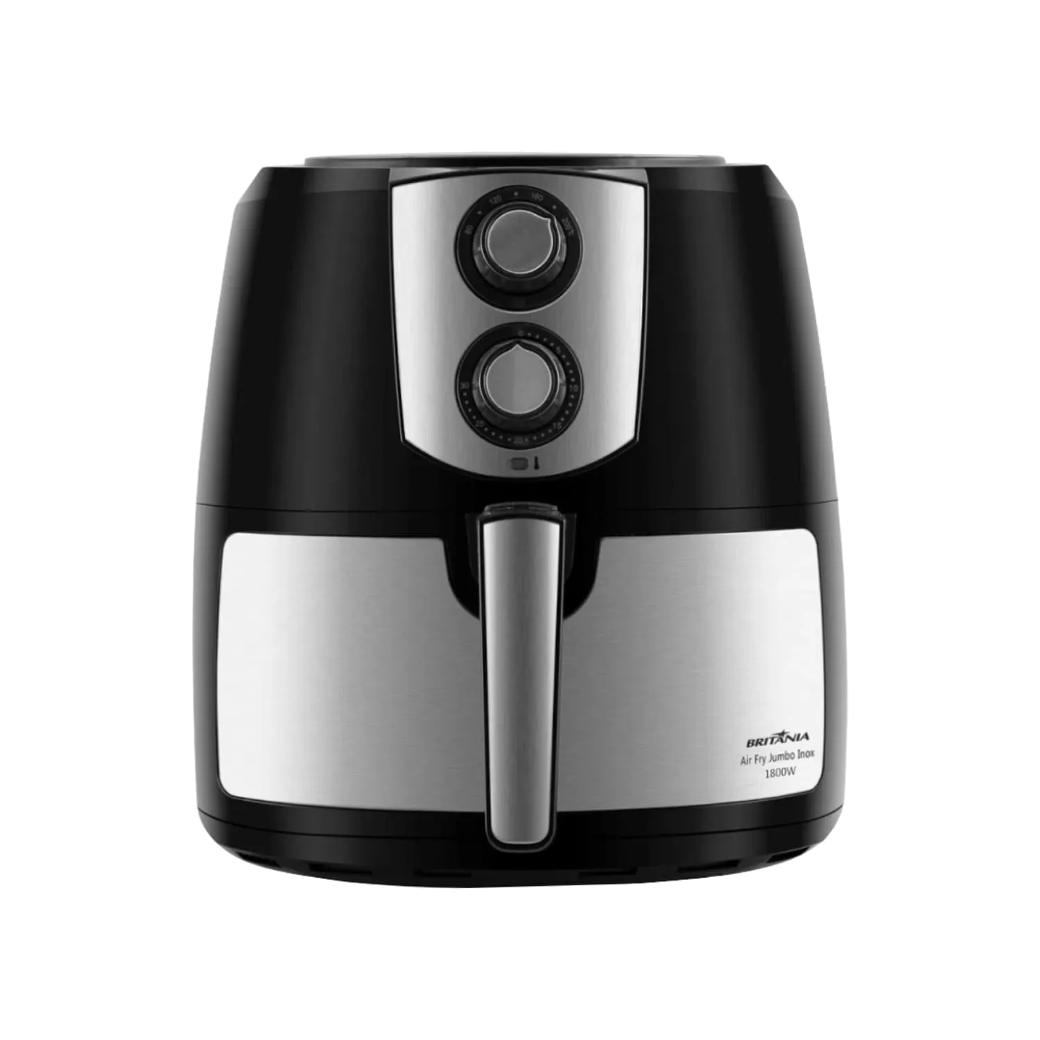 Fritadeira Britania PFR06PI Jumbo 7.2L 1800W 220V 50Hz Preto/Prata