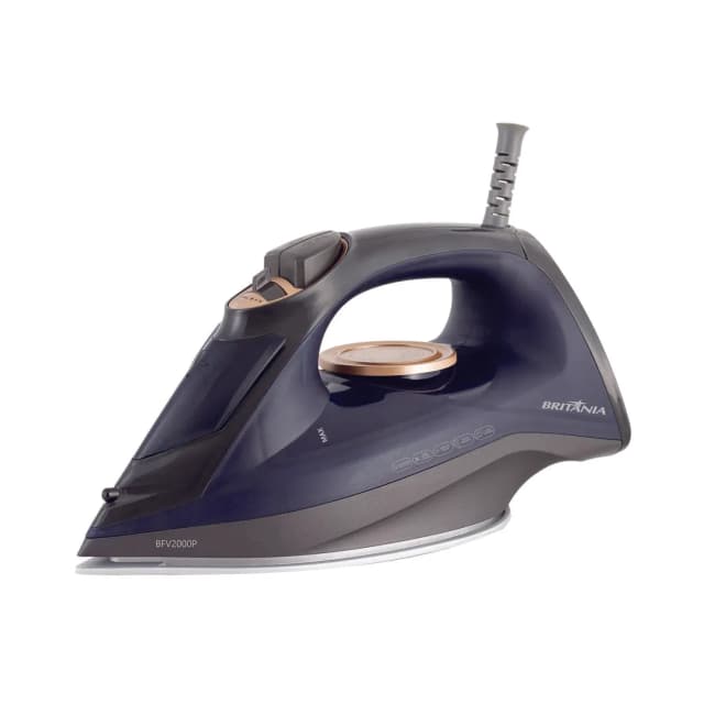 Ferro de Passar Britania BFV2000P Ceramic 245ML/2NIV/1200W/110V/60H Azul
