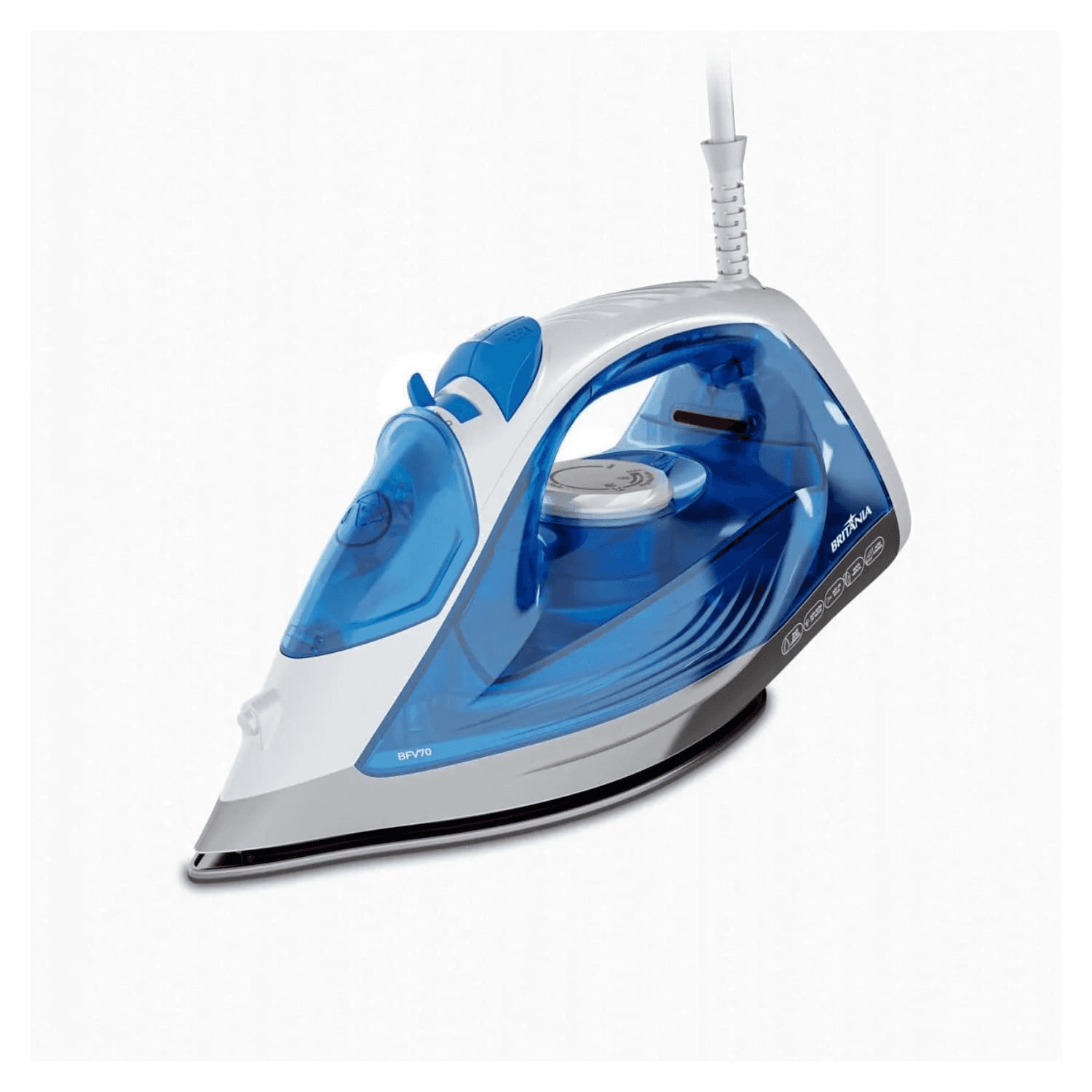 Ferro de Passar Britania Bfv70 110V Branco/Azul