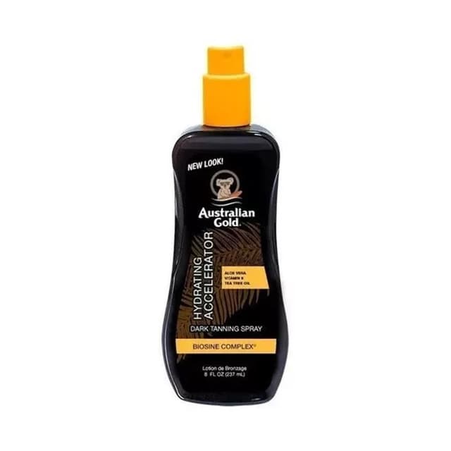 Gel Spray Acelerador de Bronzeamento Dark Australian Gold 237ml