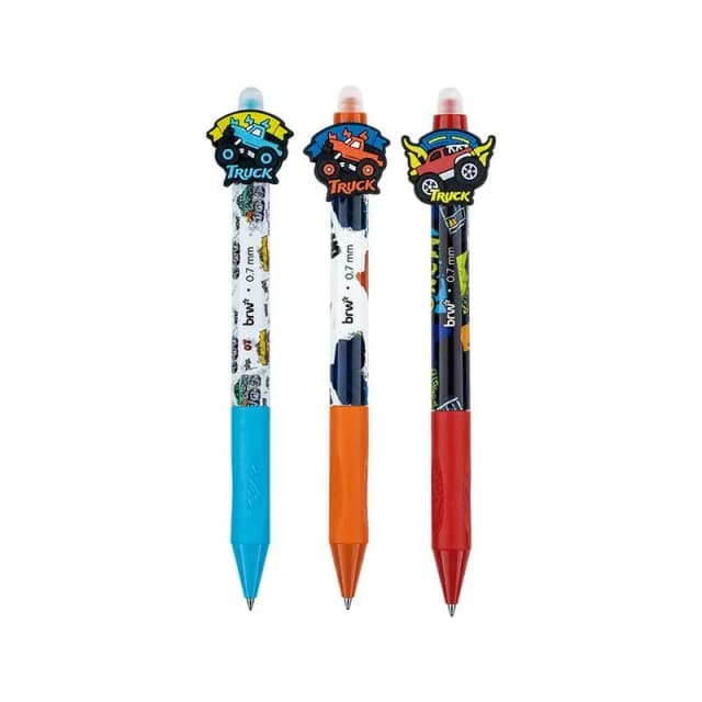 Caneta Em Gel Brw Super Trucks 0.7Mm