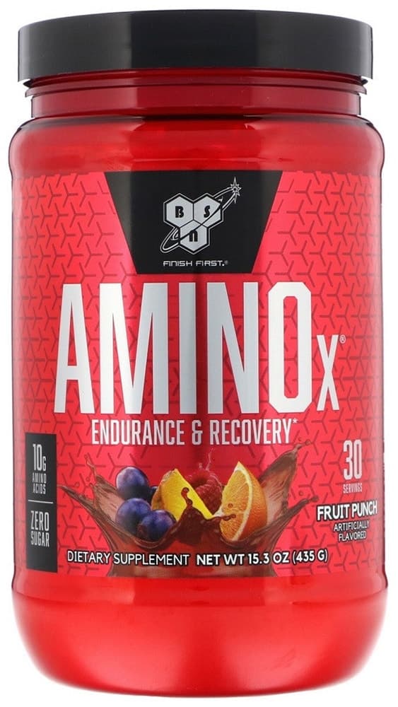 Suplemento Bsn Amino X Endurance & Recovery Fruit Punch 435G
