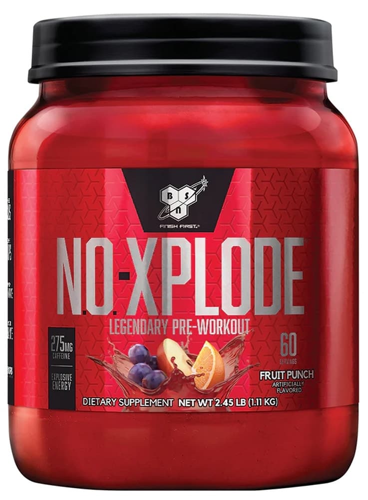 Suplemento Bsn N.O.-Xplode Fruit Punch (1.11G)