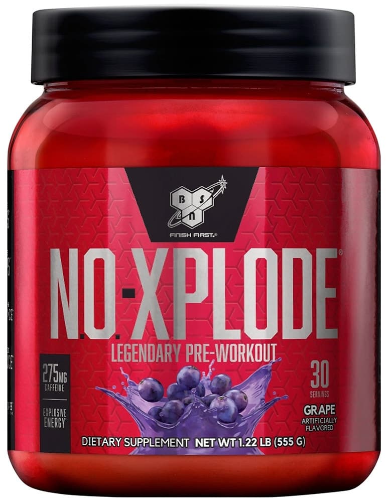 Suplemento Bsn N.O.-Xplode Legendary Grape 1.11G