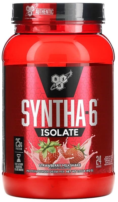 Whey Protein Isolado Bsn Syntha-6 Strawberry Milkshake (912G)