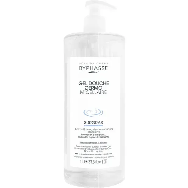 Gel de Ducha Byphasse Dermo Micellaire Surgras 1L