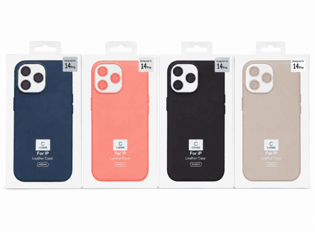 C-covers Capa iPhone 14 PRO MAX Leather Magsafe Colores Varios