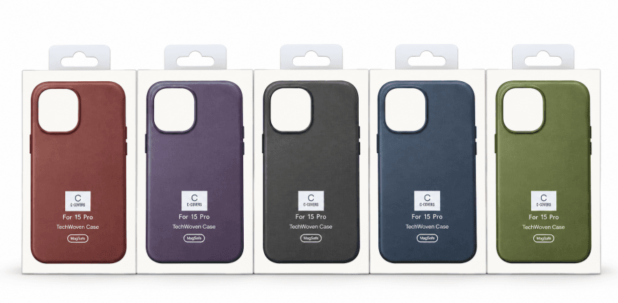 C-covers Capa iPhone 15 PRO Techwoven Magnetic Colores Varios