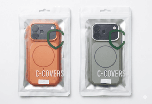 Capa C-Covers Viptop para iPhone 17 Cores Várias