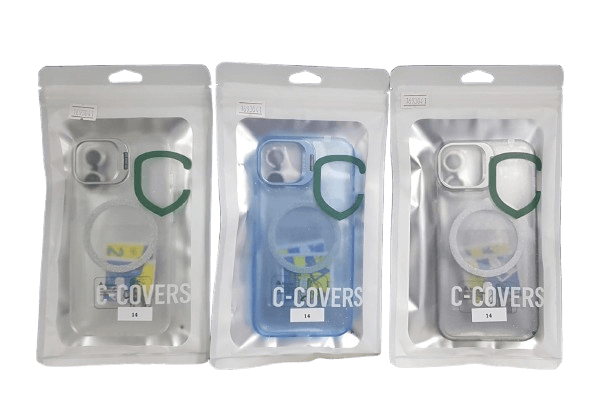 Capa Magnética C-Covers para iPhone 14 Glam Camstand Várias Cores