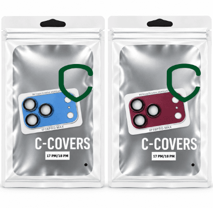Protetor de Câmera C-Covers para iPhone 18 Pro Max Peak Cores Várias