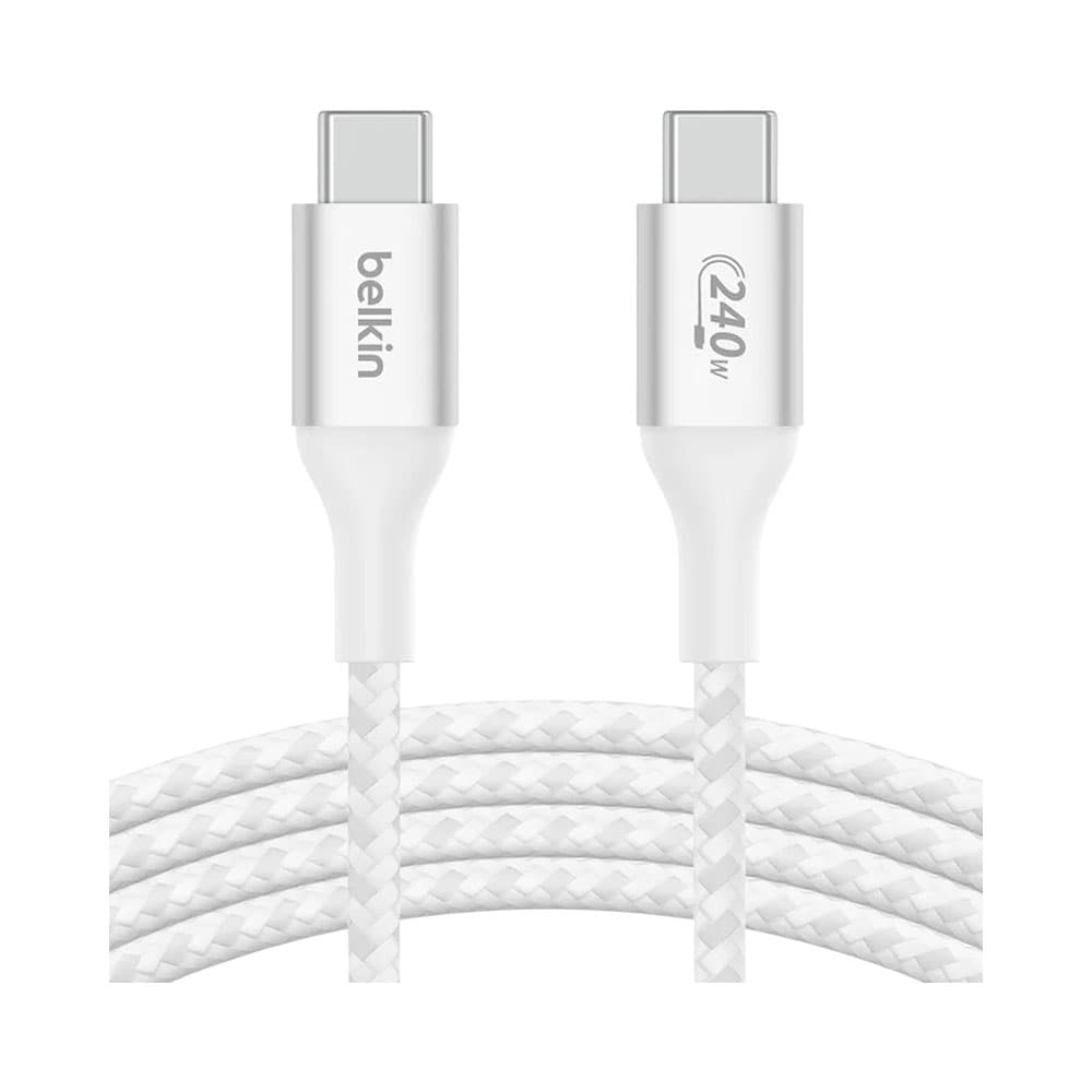 Cabo Belkin Boost Charge USB-C para USB-C 2M 240W Branco