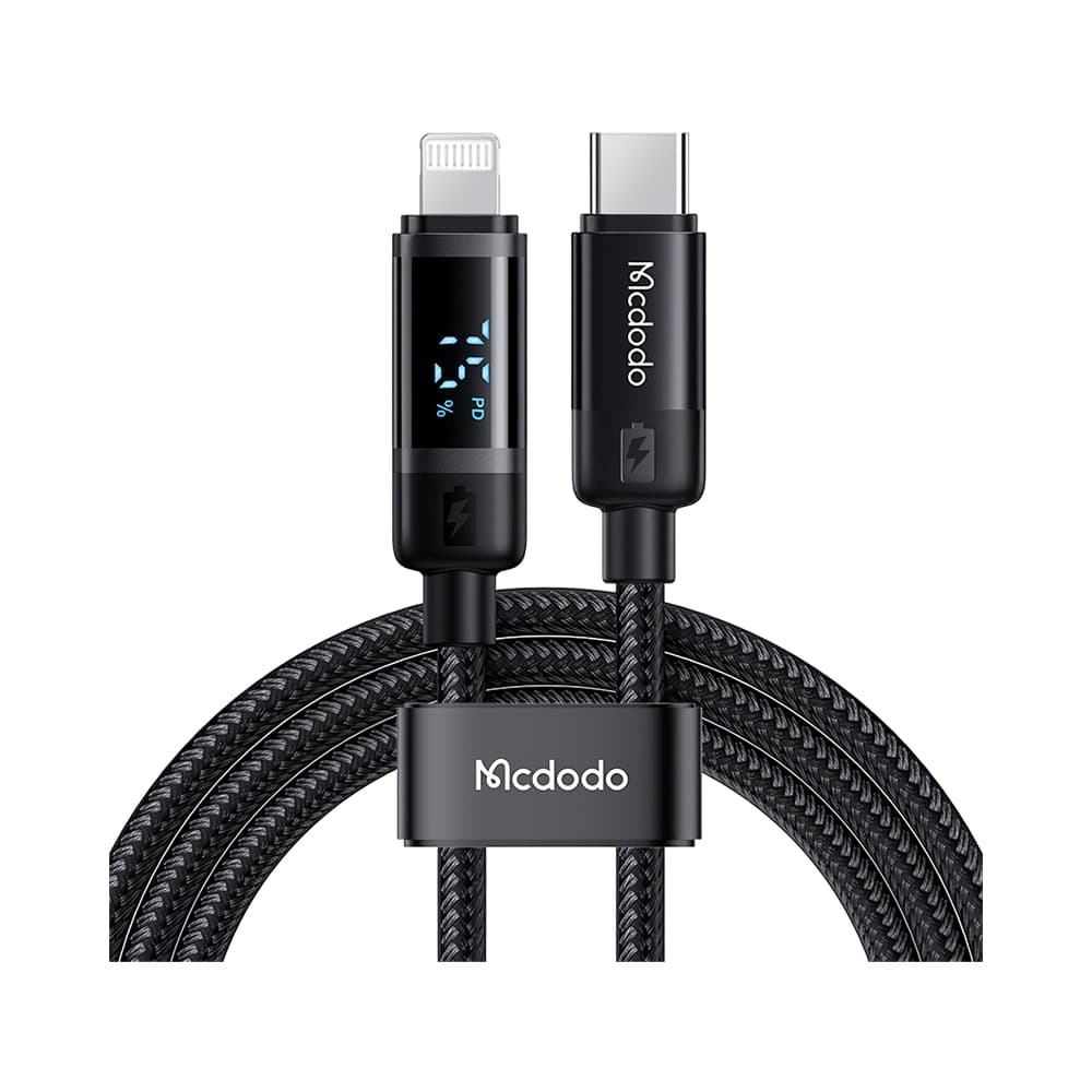 Cabo de Dados Mcdodo Ca-5210 USB-C para Lightning 36W 1.2M Preto