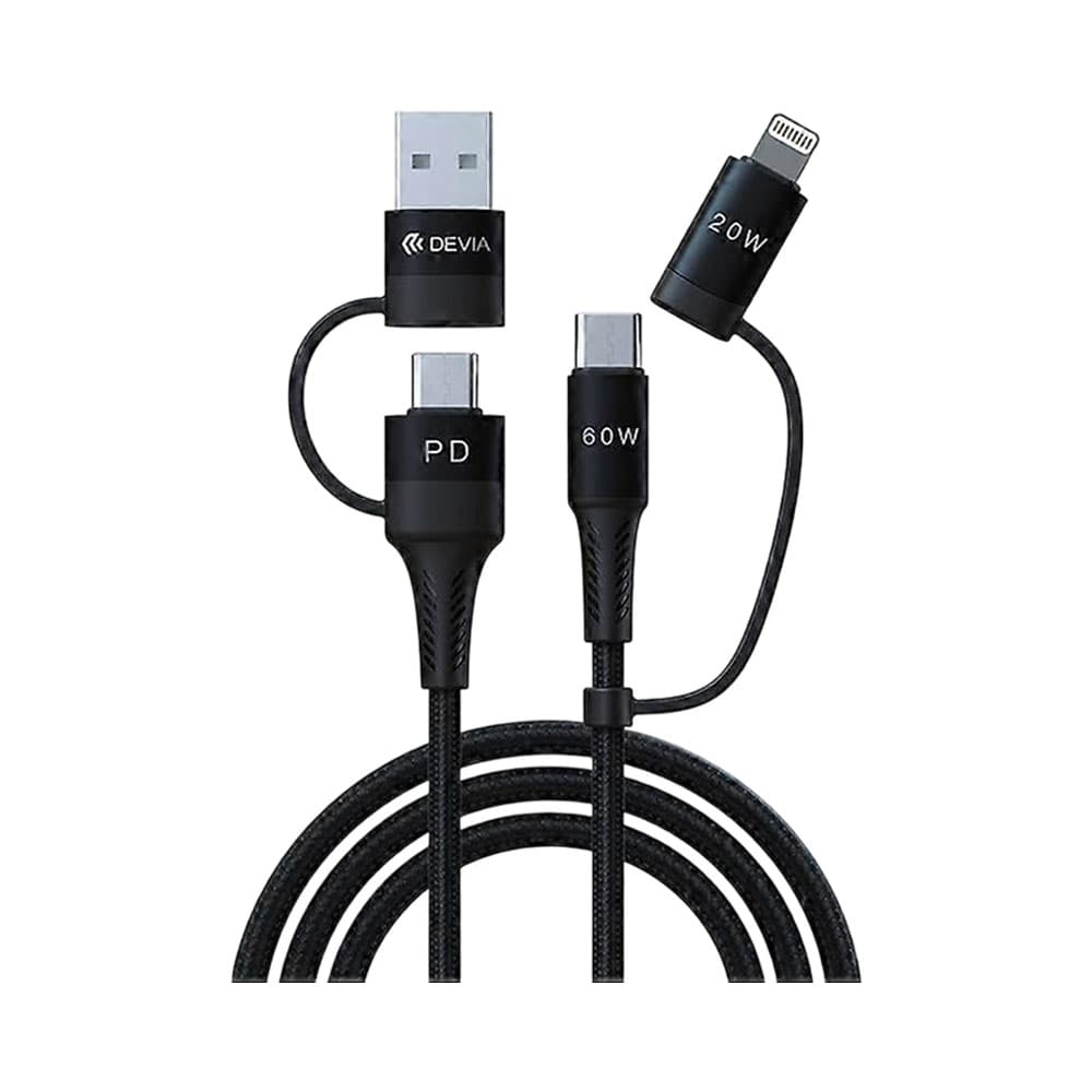 Cabo Devia Ec504 USB Multifunção 4 Em 1