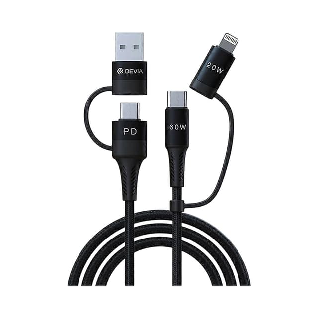 Cabo Devia Ec504 USB Multifunção 4 Em 1