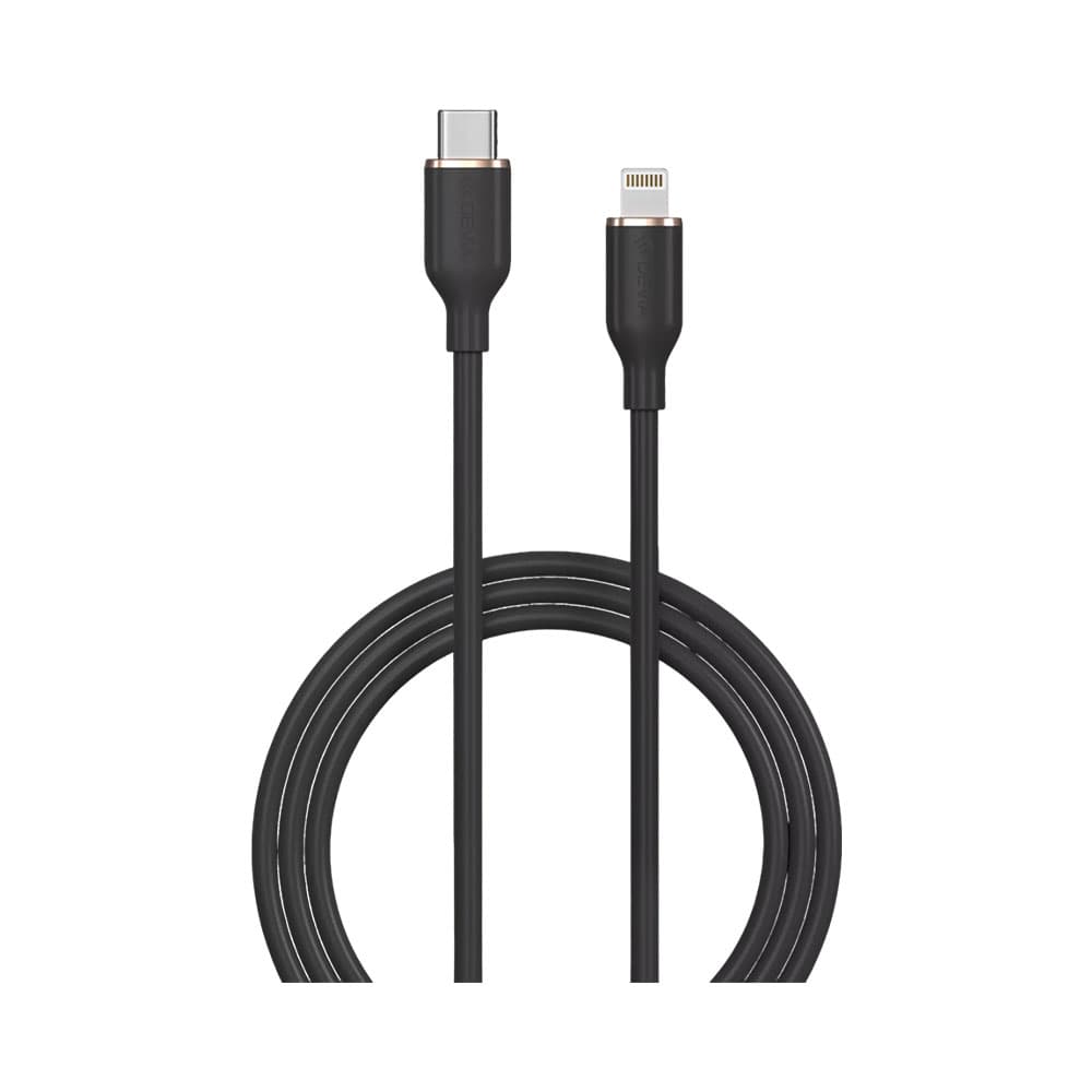 Cabo USB-C para Lightning Devia Ec631 27W 1.20M