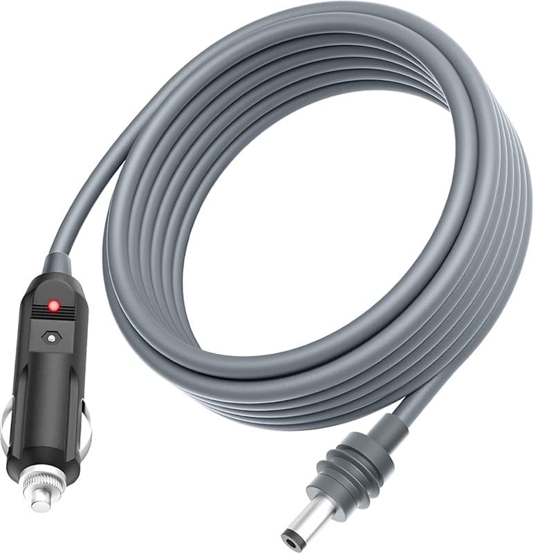 Cabo Adaptador Acendedor de Cigarro para Antena Starlink Mini Gray (5 Metros)