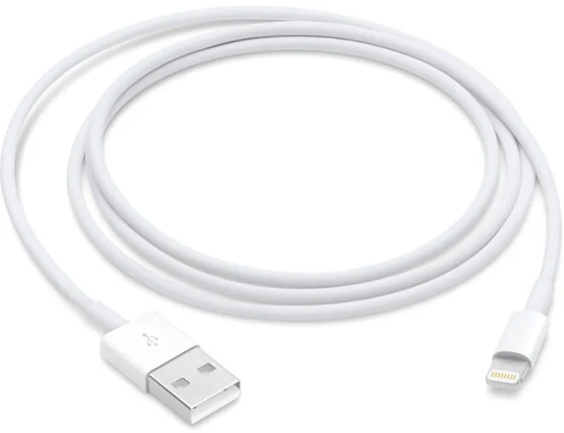 Cabo Apple Lightning para USB (1 Metro)