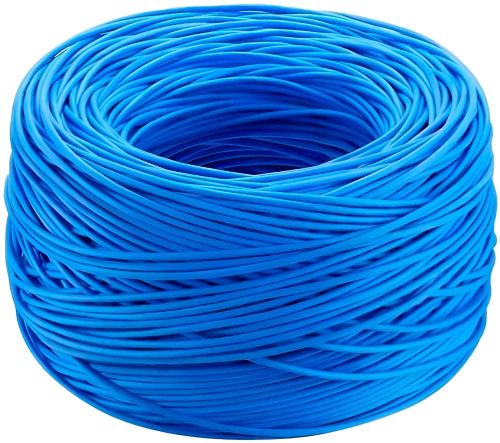 Cabo de Rede Iuron Owire Utp Cca 4 Pares Cat6 23 Awg 574MM (305 Metros) Azul