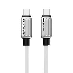 Cabo FTX USB-C Macho a USB-C Macho 240W / 2M - Branco (CM240-ZSW2)